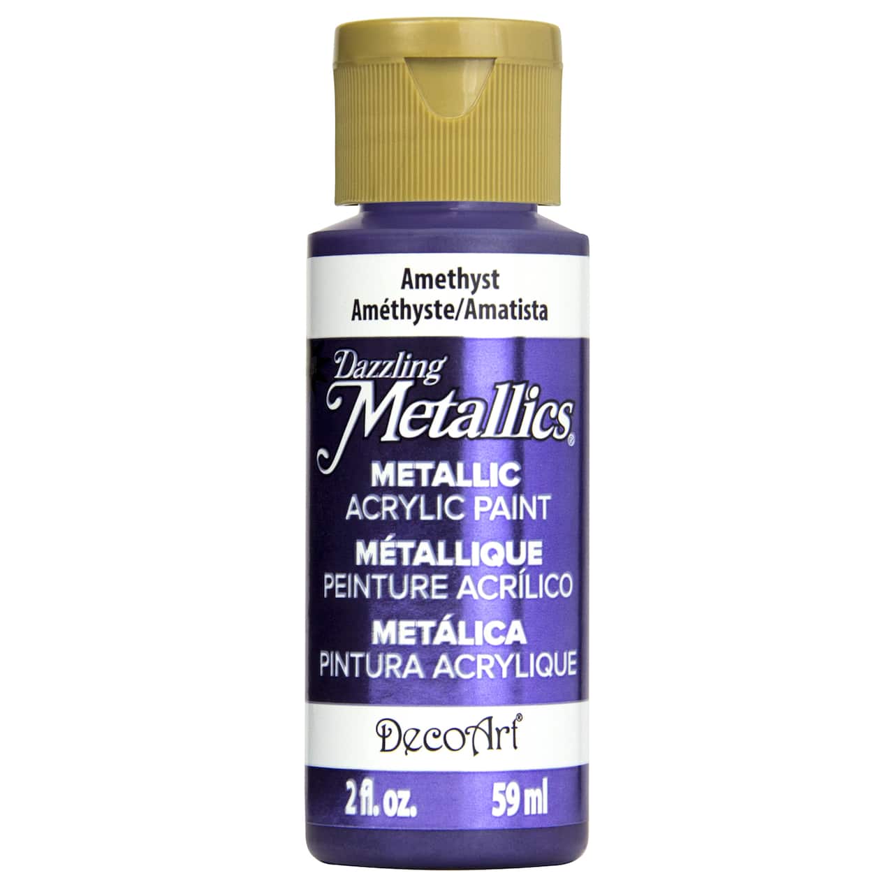 12 Pack: DecoArt® Dazzling Metallics® Paint, 2oz.